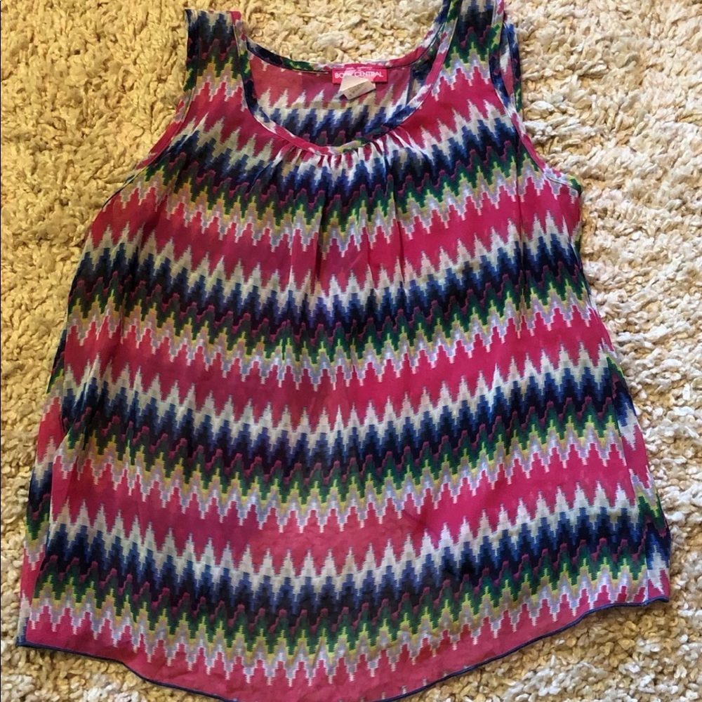 Body Central Open Back Tank Top